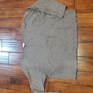 J Jill Gray Cropped top